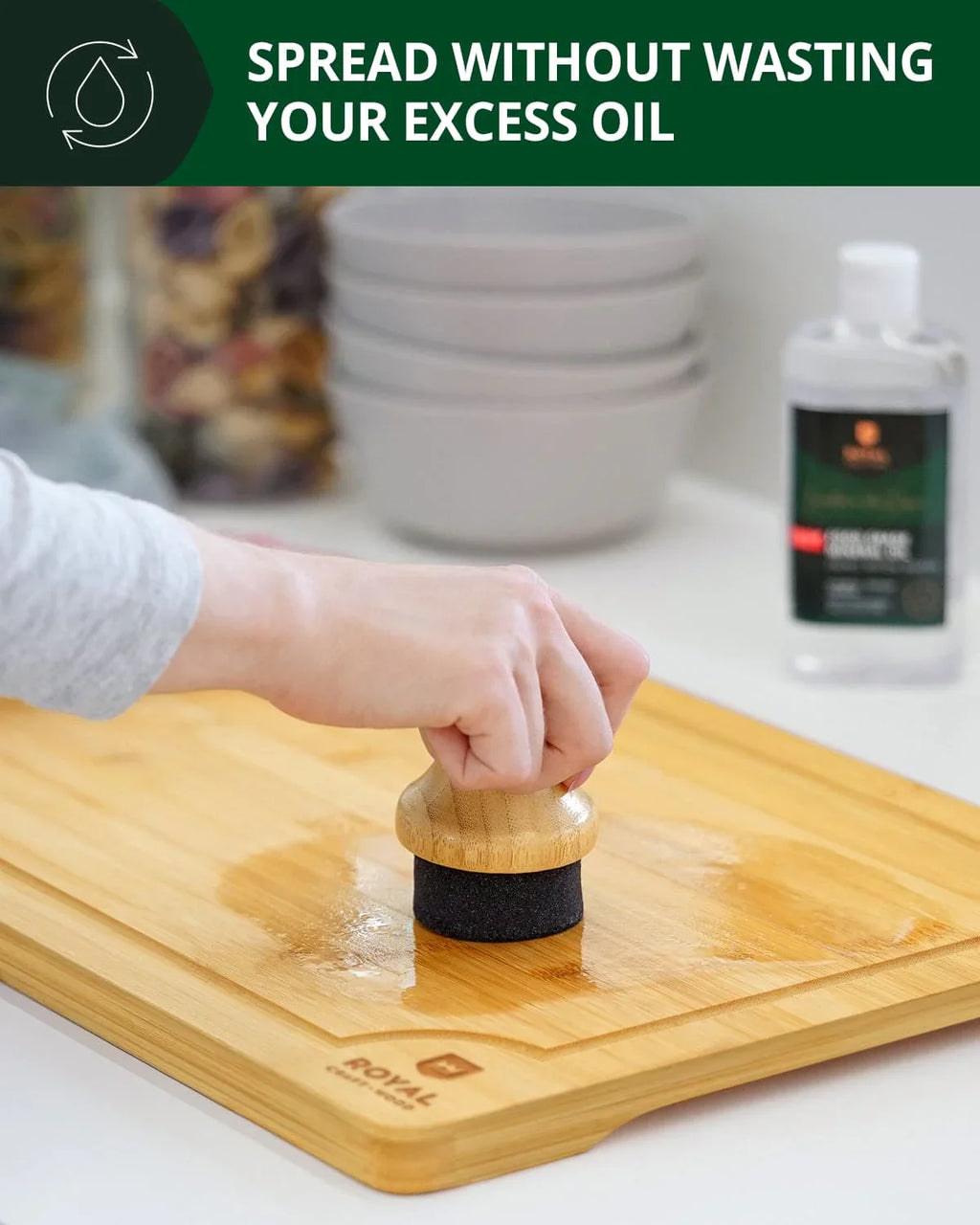 Oil and Wax Applicator Royal Craft Wood