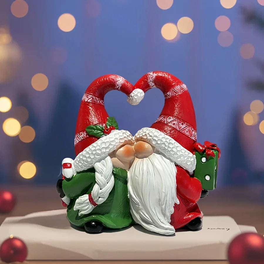 One Pack Christmas Resin Santa Claus Ornament Holiday Decoration Gift House Of Avana