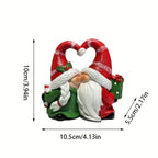 One Pack Christmas Resin Santa Claus Ornament Holiday Decoration Gift House Of Avana