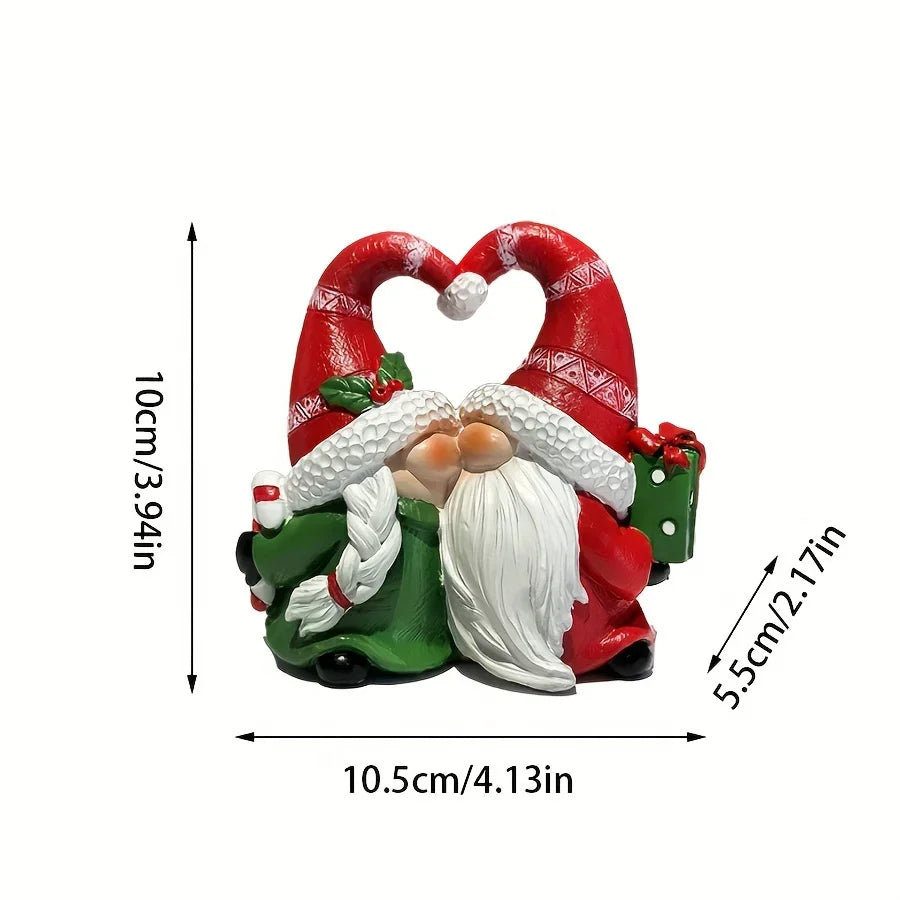 One Pack Christmas Resin Santa Claus Ornament Holiday Decoration Gift House Of Avana
