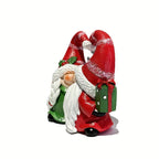 One Pack Christmas Resin Santa Claus Ornament Holiday Decoration Gift House Of Avana