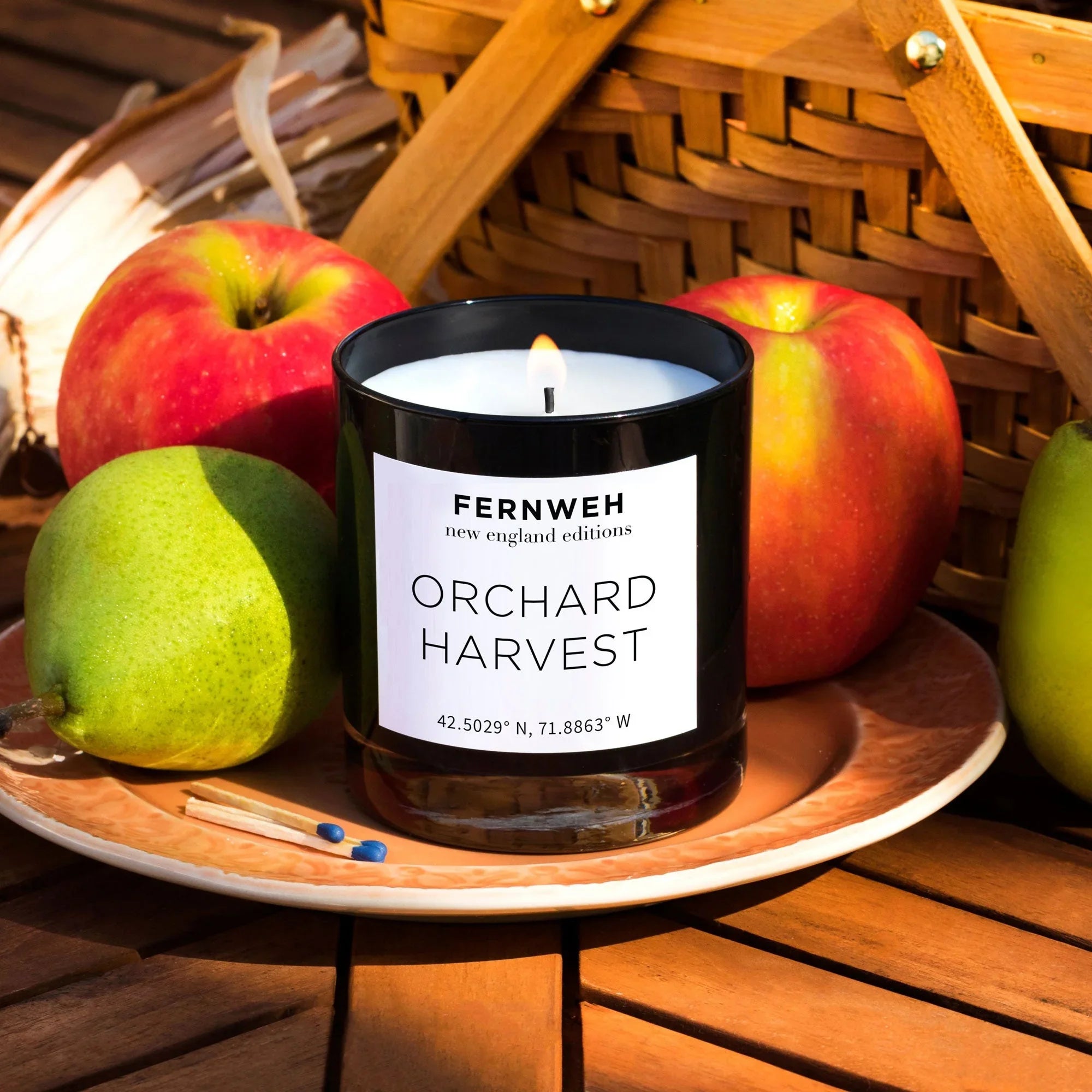 Orchard Harvest Scented Soy Candle Fernweh Editions