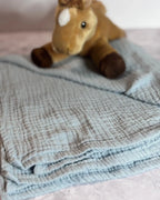 Organic Cotton Gauze Muslin Swaddle Blanket Cradle Comforts Co.