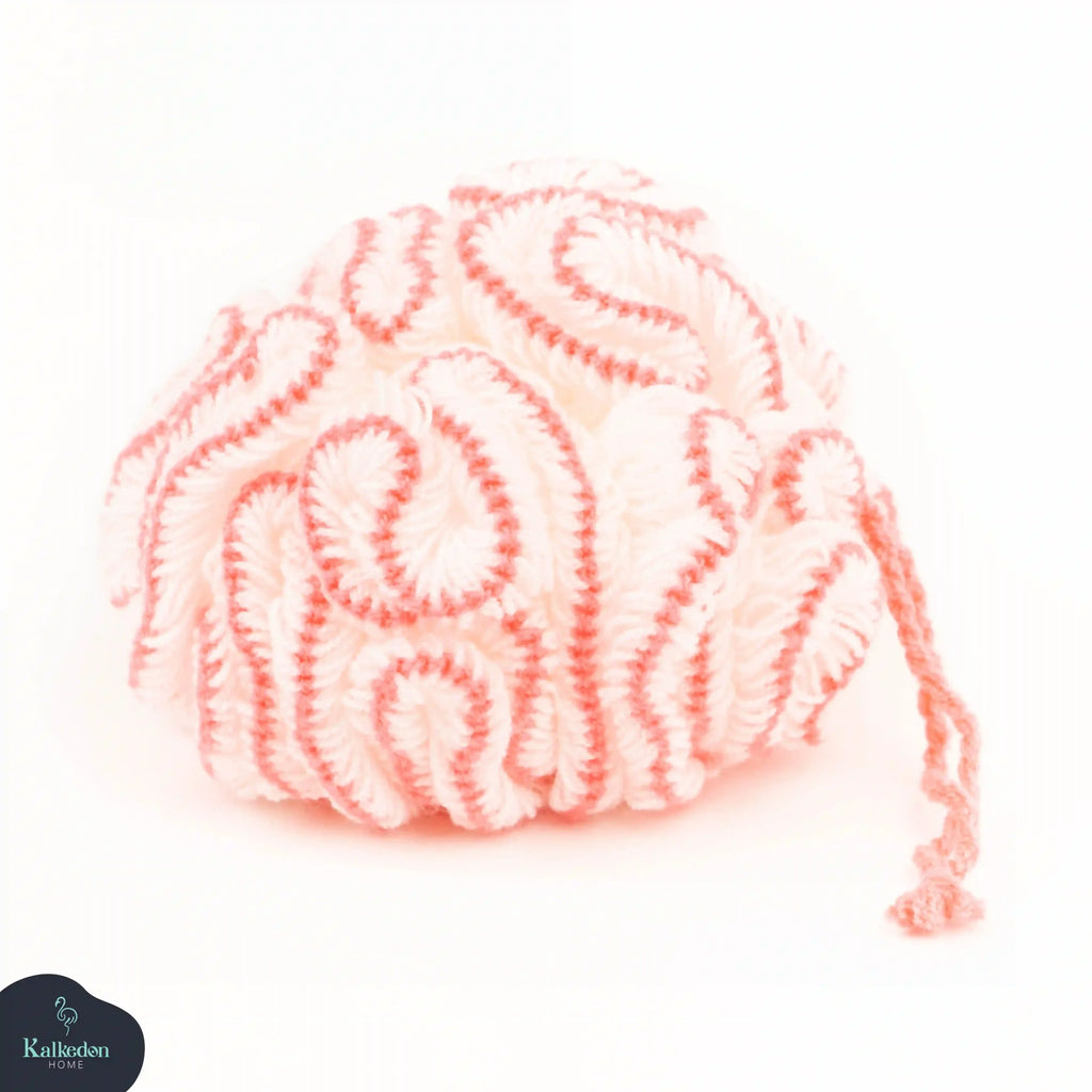 Organic Cotton Shower Pouf