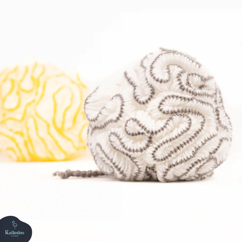Organic Cotton Shower Pouf
