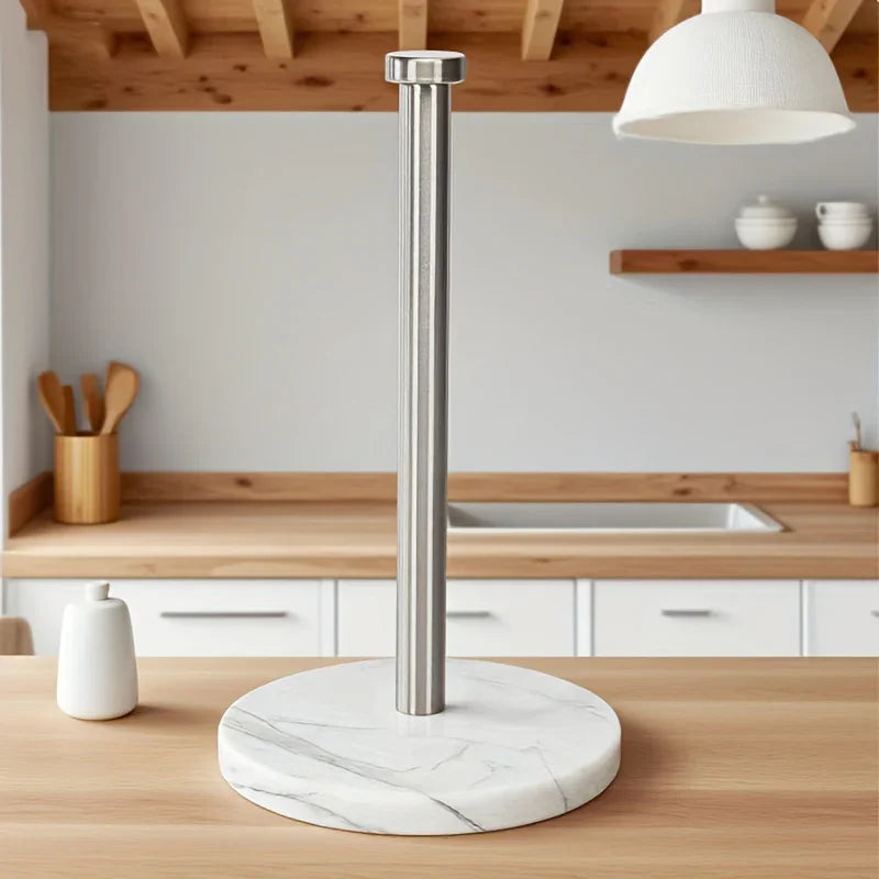 Tissue Organizer - Heavy-duty Stainless Steel, front view - House Of Avana