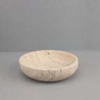 Polished Stone Jewelry & Cosmetic Organizer Tray - Classic Solid Pattern Decorative Storage for Bedroom... - House Of Avana