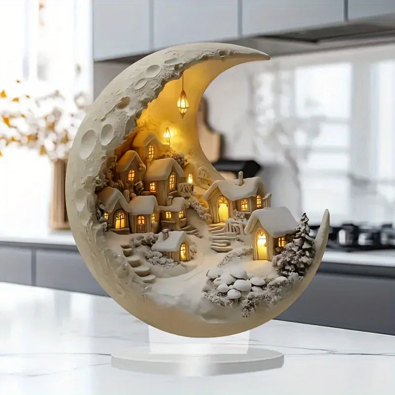 Ornament - 2D Acrylic Moonhouse