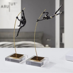 Creative Gymnastic Figure Statue Desk Decoration Acrobat Character Resins Sculpture Crafts Ornaments... - House Of Avana