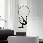 Creative Gymnastic Figure Statue Desk Decoration Acrobat Character Resins Sculpture Crafts Ornaments... - House Of Avana