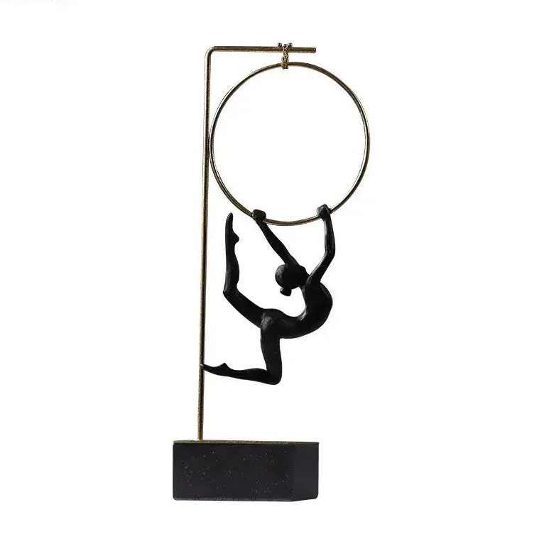 Creative Gymnastic Figure Statue Desk Decoration Acrobat Character Resins Sculpture Crafts Ornaments... - House Of Avana