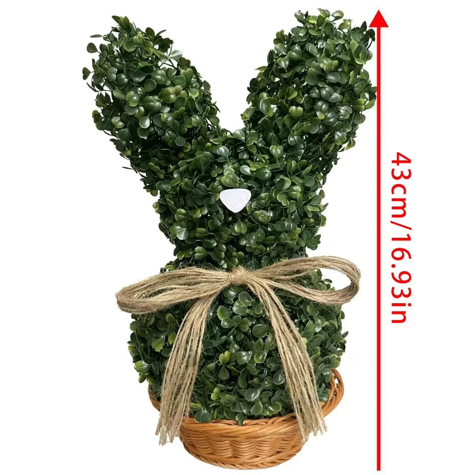 Ornament - Decorative Green Wicker
