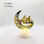 Ornament - LED Iron Candle Ramadan