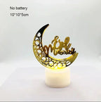 Ornament - LED Iron Candle Ramadan