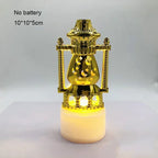 Ornament - LED Iron Candle Ramadan