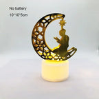 Ornament - LED Iron Candle Ramadan