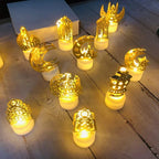 Ornament - LED Iron Candle Ramadan