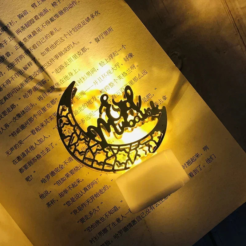 Ornament - LED Iron Candle Ramadan
