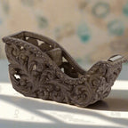 Ornate Tape Dispenser with Acanthus Leaf Design Vintage Shopper