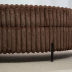 47.2"W Half Moon Storage Ottoman, Upholstered Storage Bench Reversible With Tray And Metal Legs For Living Room, Entryway House Of Avana [[SKU:HOA-OTT-401]]