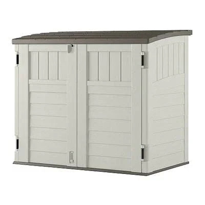 Outdoor 4-ft x 2-ft Locking Storage Shed with Easy Lift Lid