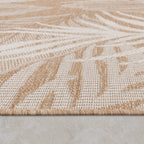 Indoor & Outdoor Rug Captera with Leaves Design RugYourHome