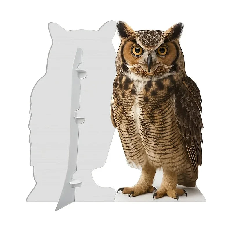 Owl Life Size Cardboard Cutout A Fun Animal Standup For Photo Booths, Birthday Parties Halloween Home Decorations Outdoor, Christmas Decor House Of Avana
