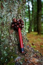 Pala Seed Pod Wooden Handle Shaker