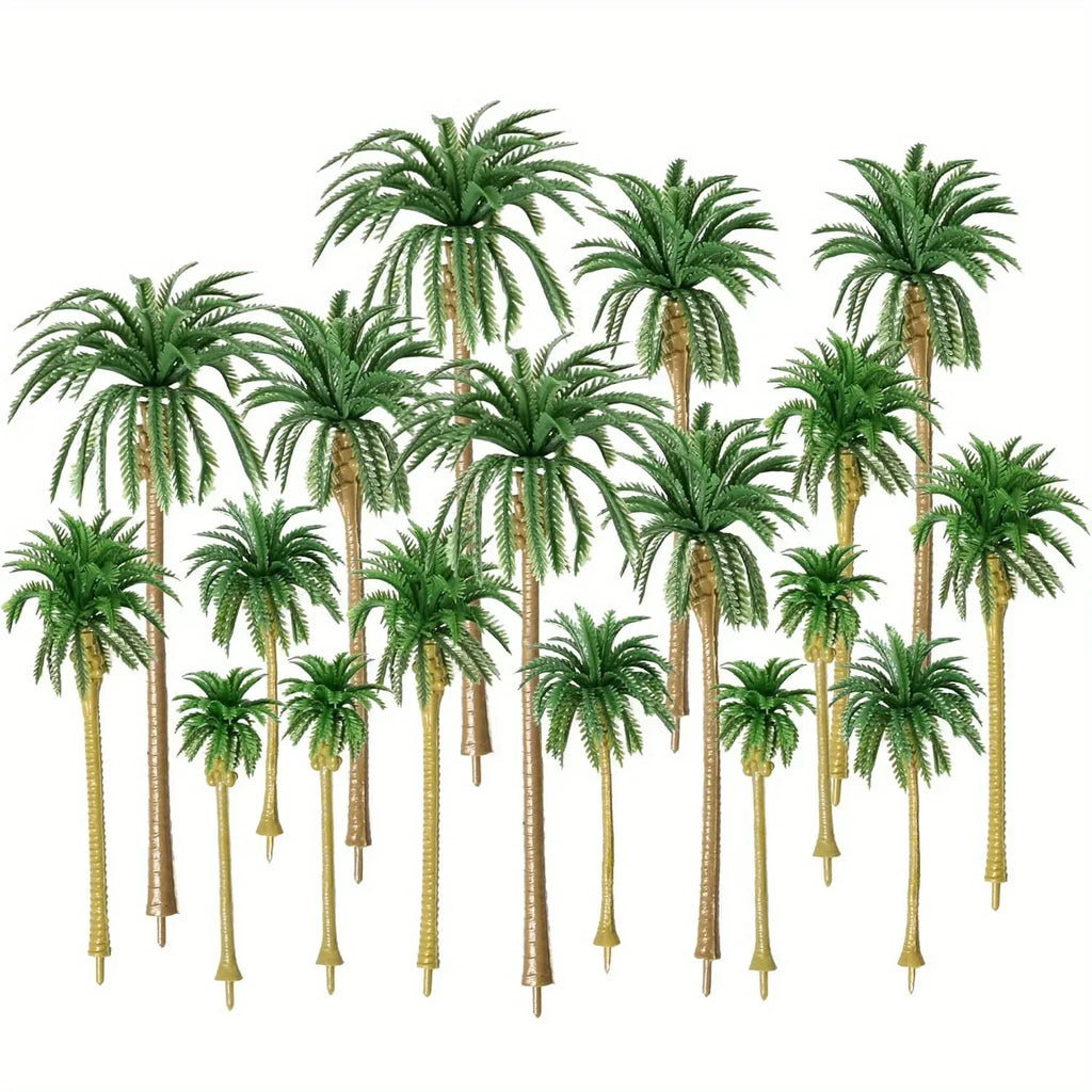Palm Tree - Realistic Green Plastic
