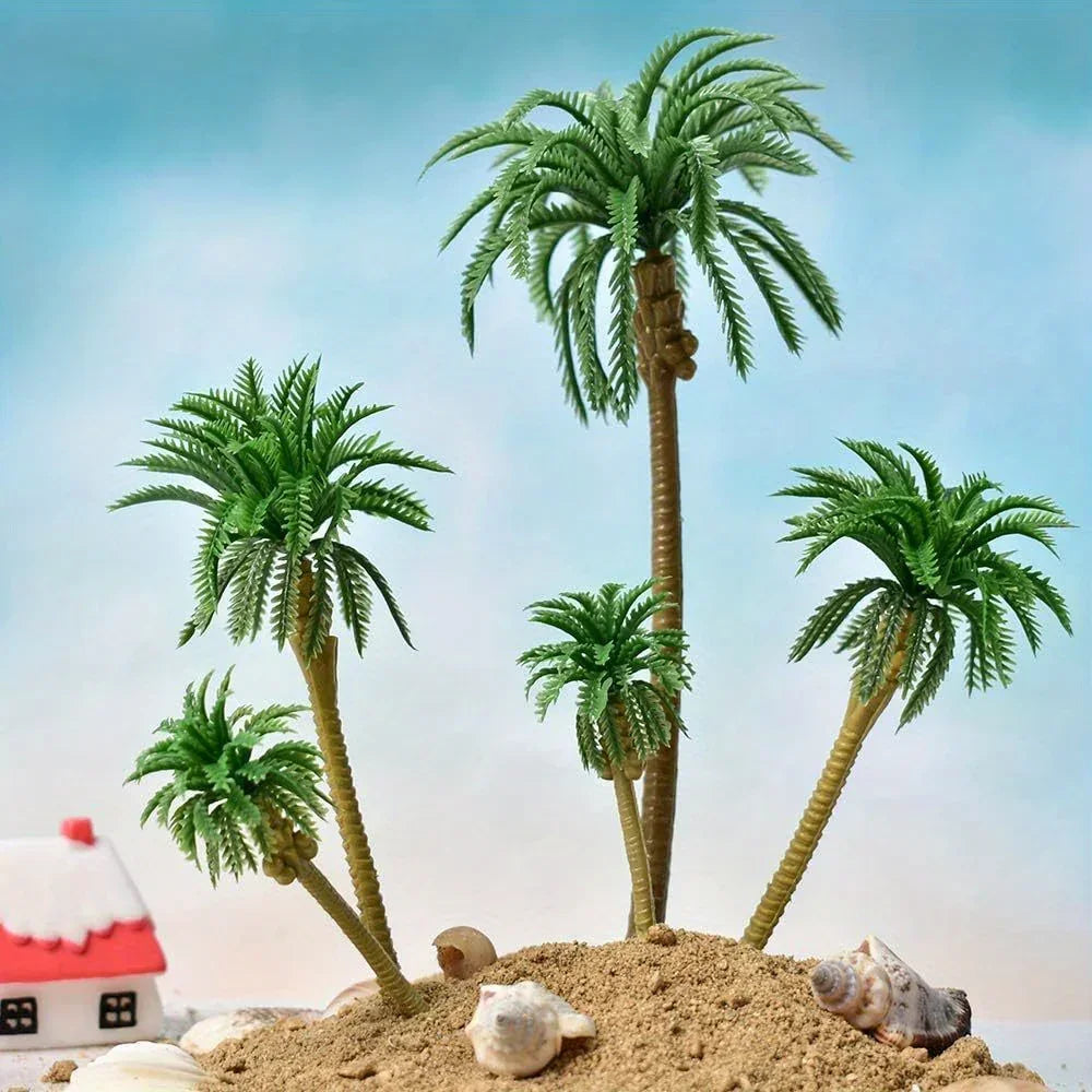 Palm Tree - Realistic Green Plastic