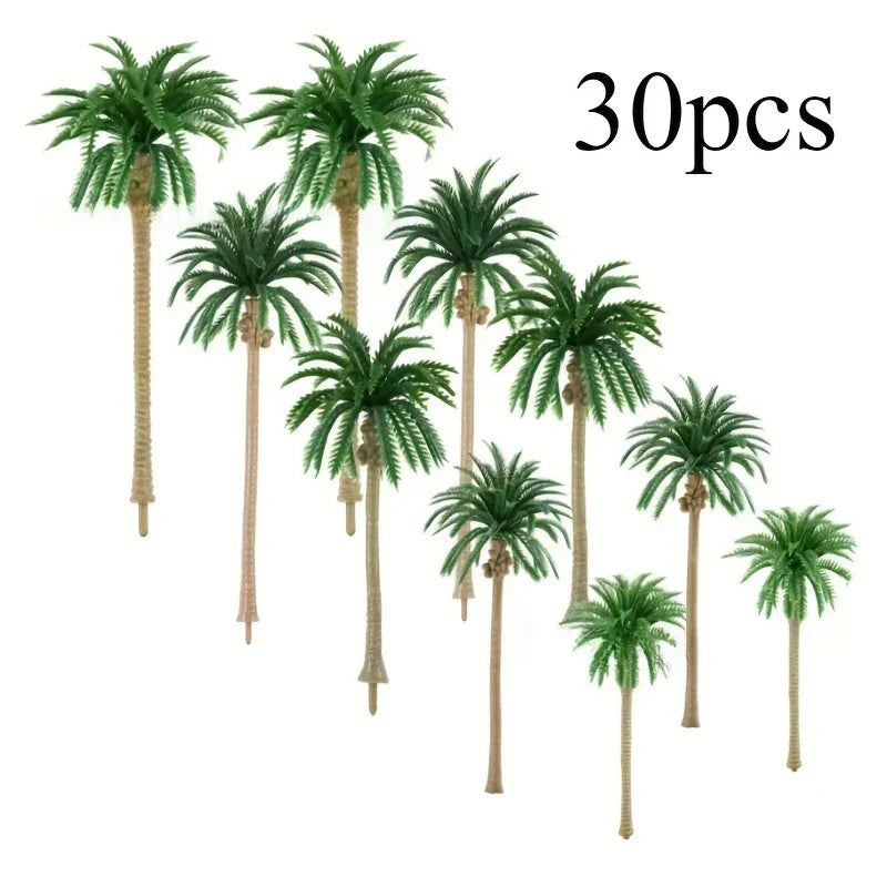Palm Tree - Realistic Green Plastic