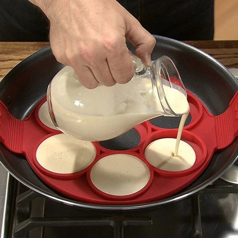 Pancake Mold - Non-Stick Silicone Round