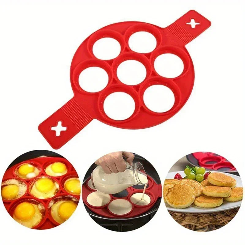 Pancake Mold - Non-Stick Silicone Round