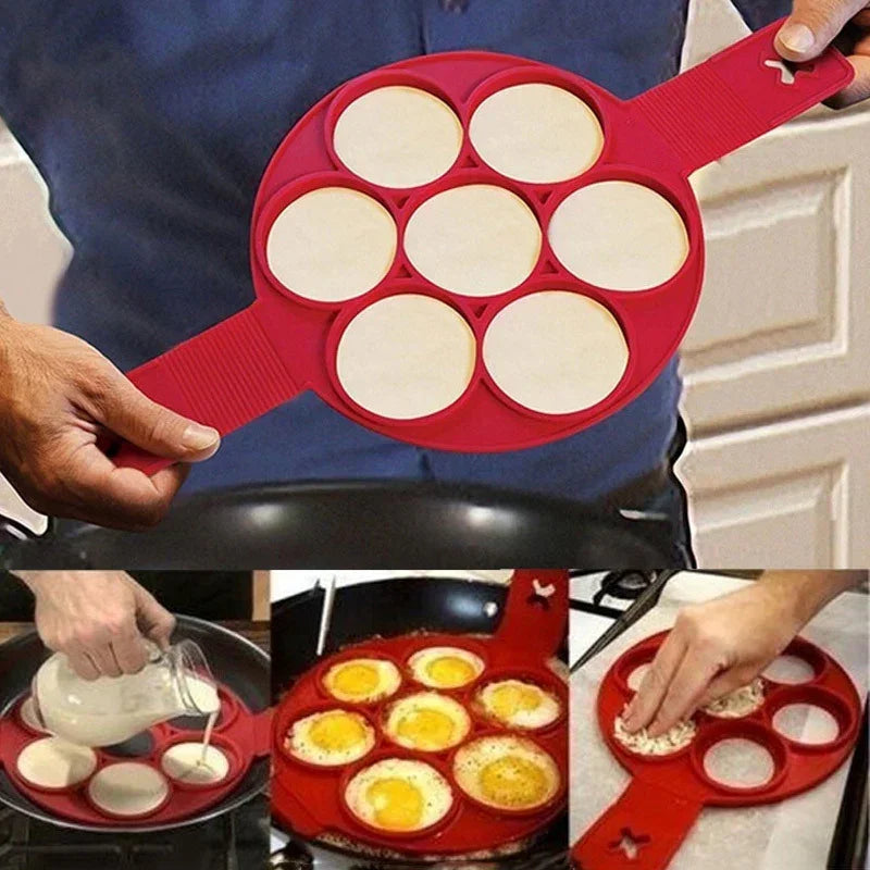 Pancake Mold - Non-Stick Silicone Round
