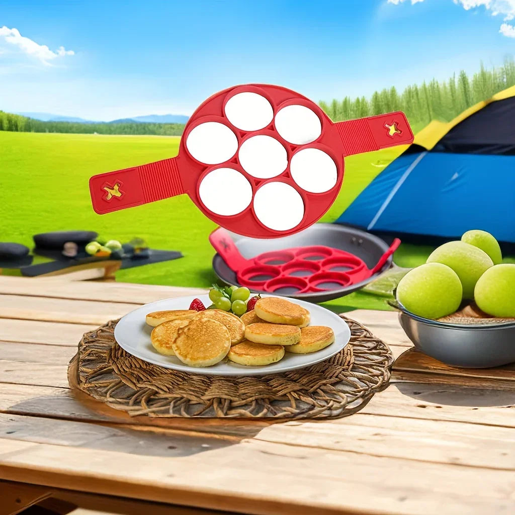 Pancake Mold - Non-Stick Silicone Round