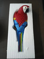 Resin Parrot Figurines Climbing Hanging Decor, Art Deco Style Alphabet Animal Theme, Garden Outdoor Ornament for Various Room Types, Perfect Gift for Girlfriend, Mom - Universal Holiday Decor, No Electricity Needed House Of Avana