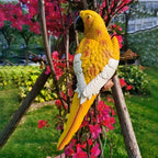 Resin Parrot Figurines Climbing Hanging Decor, Art Deco Style Alphabet Animal Theme, Garden Outdoor Ornament for Various Room Types, Perfect Gift for Girlfriend, Mom - Universal Holiday Decor, No Electricity Needed House Of Avana