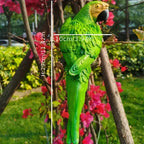 Resin Parrot Figurines Climbing Hanging Decor, Art Deco Style Alphabet Animal Theme, Garden Outdoor Ornament for Various Room Types, Perfect Gift for Girlfriend, Mom - Universal Holiday Decor, No Electricity Needed House Of Avana