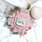 Pastel Braided Tassel Coasters Gia Roma
