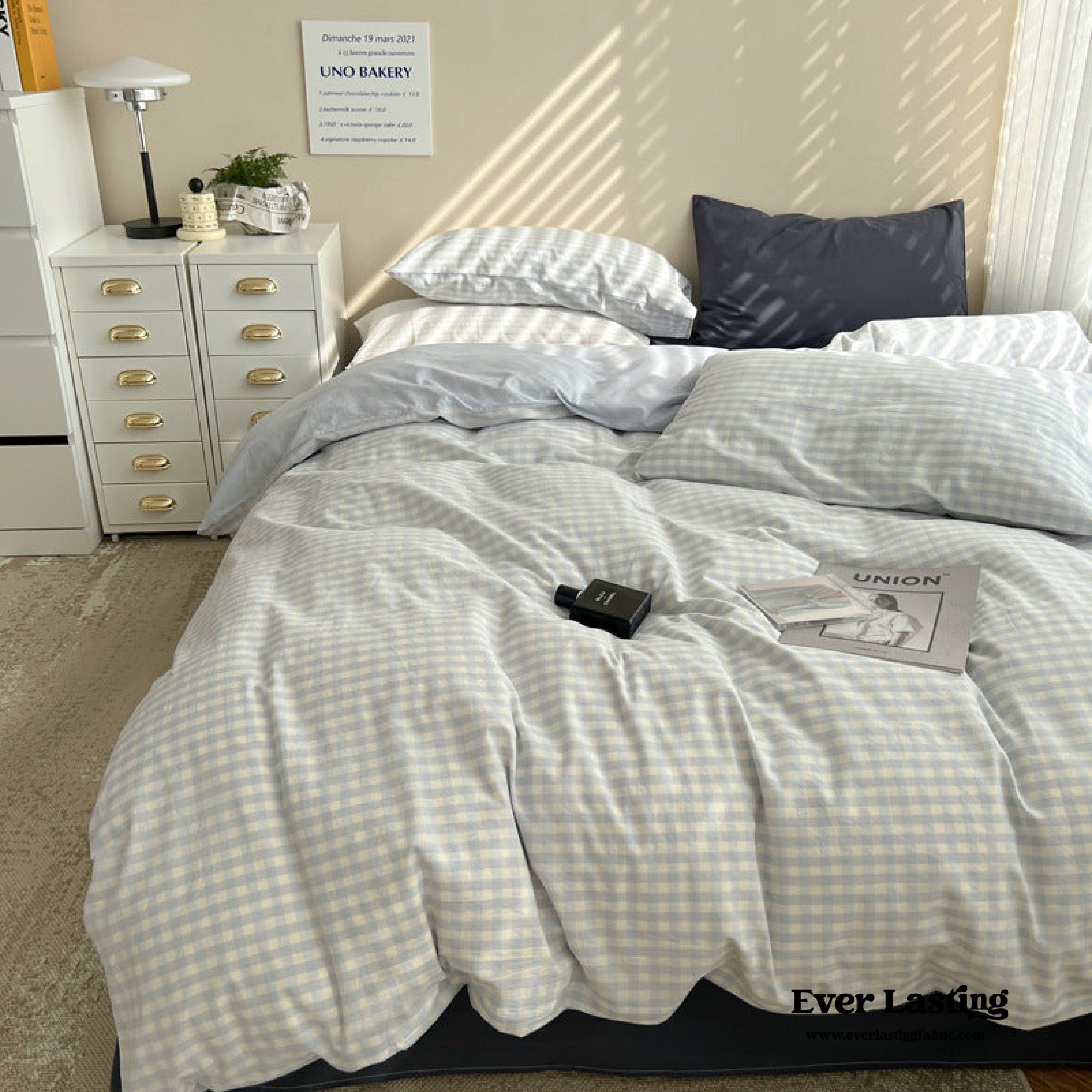 Pastel Gingham Pillowcases (4 Colors) Ever Lasting