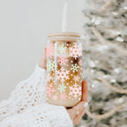 Pastel Snowflakes 17oz