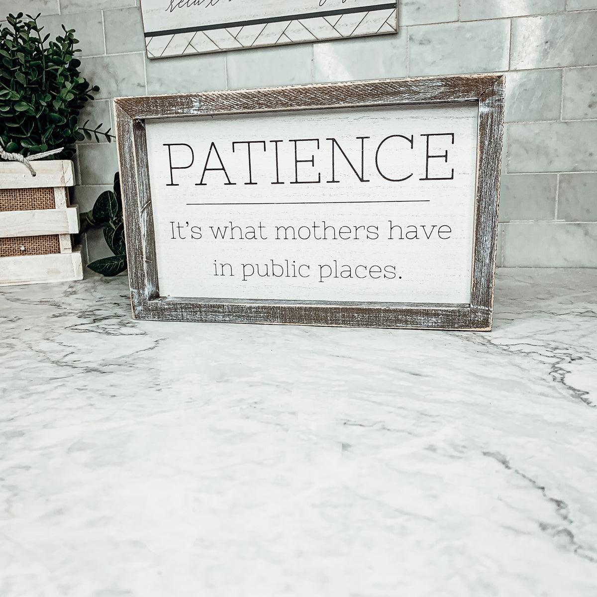 Patience & Mothers Gia Roma
