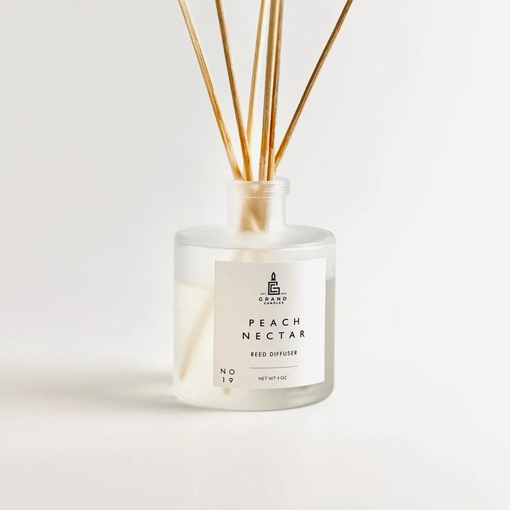 Peach Nectar Reed Diffuser Grand Candles LLC