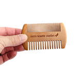 Pear Wood Pocket Comb Zero Waste Outlet