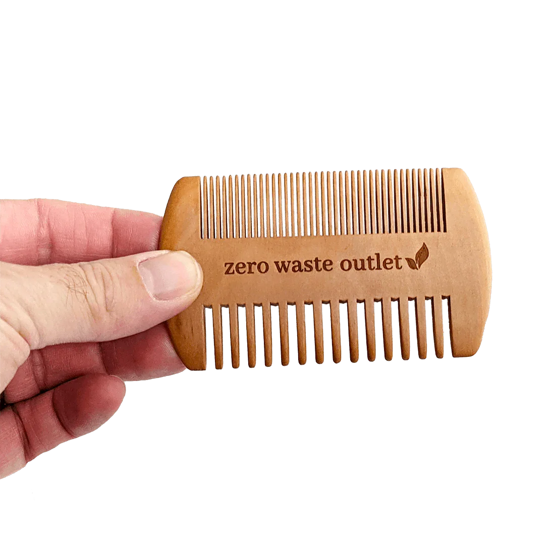 Pear Wood Pocket Comb Zero Waste Outlet