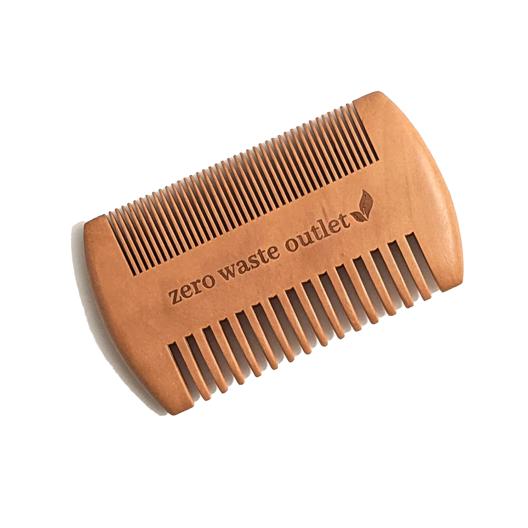 Pear Wood Pocket Comb Zero Waste Outlet