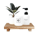 Pedestal Stand - Wooden Small 8.6inch