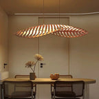 Pendant Lamp - Minimalist Wood Fish Bone