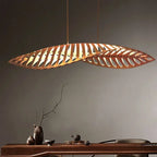 Pendant Lamp - Minimalist Wood Fish Bone