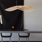 Pendant Lamp - Minimalist Wood Fish Bone